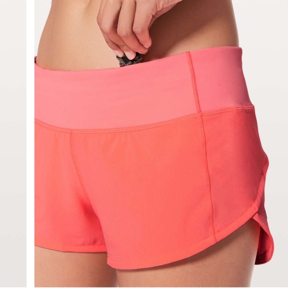 Lululemon | Speed Up 2.5" Short Sunny Coral